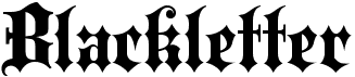 Blackletter